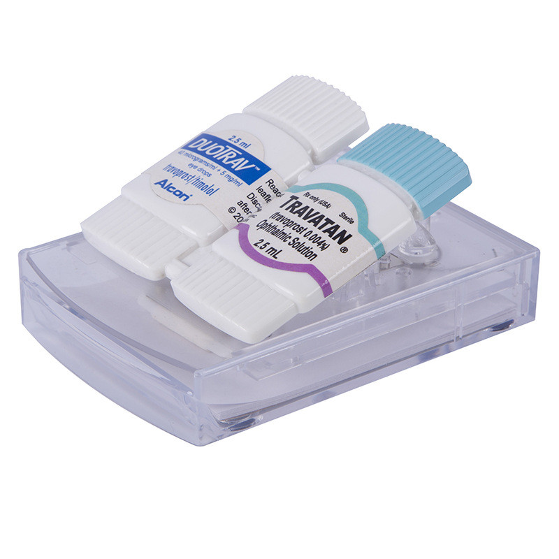   2 vial Shape Pop-up Sticky Memo Note Holder