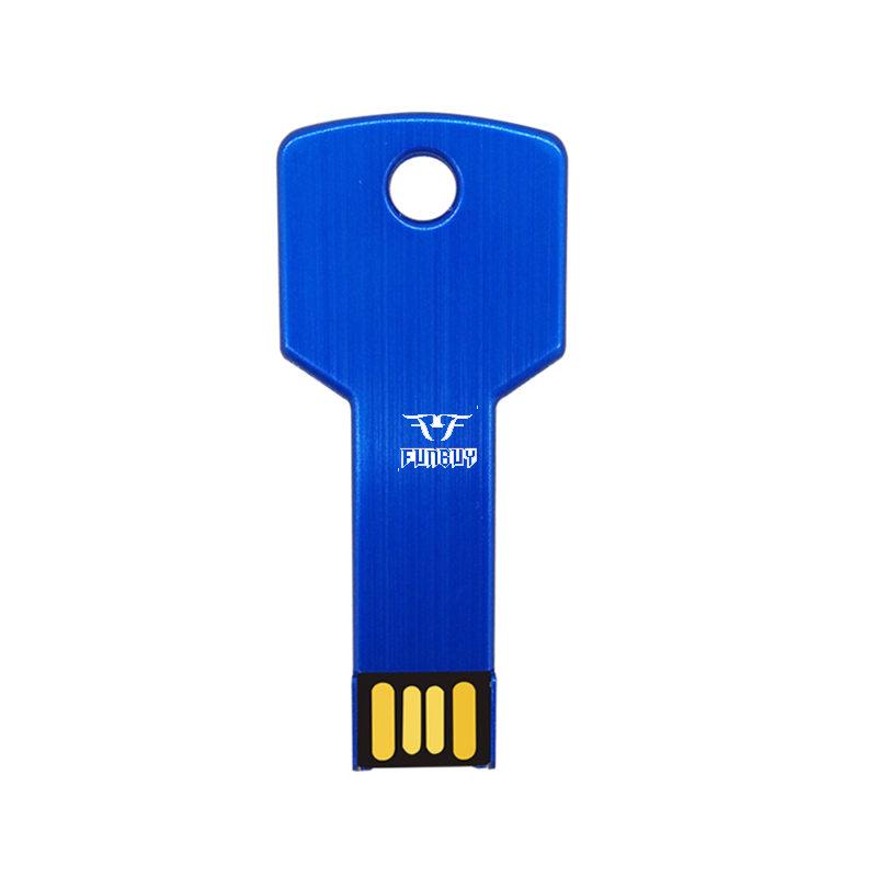 Key Shaped Metal USB Flash Drive 